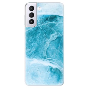 Odolné silikonové pouzdro iSaprio - Blue Marble na mobil Samsung Galaxy S21 Plus 5G