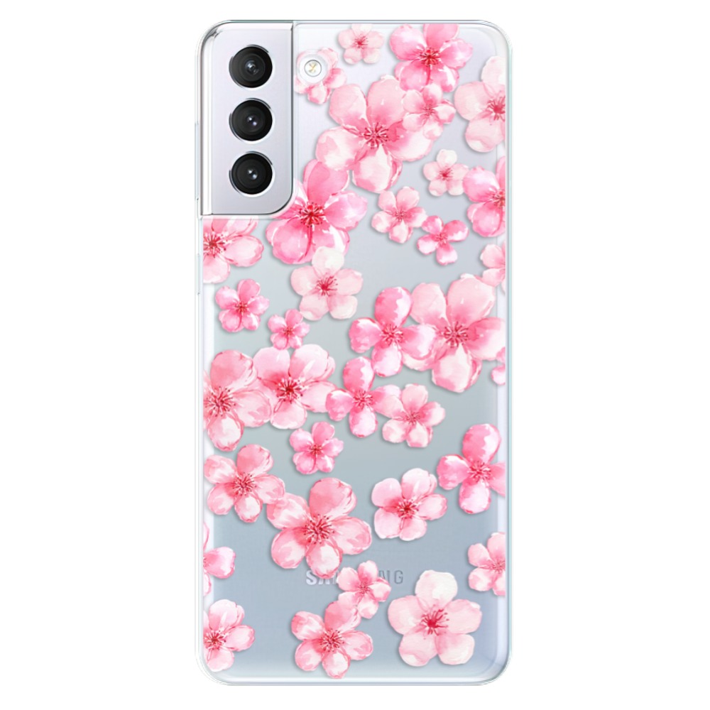 Odolné silikonové pouzdro iSaprio - Flower Pattern 05 na mobil Samsung Galaxy S21 Plus 5G (Odolný silikonový kryt, obal, pouzdro iSaprio - Flower Pattern 05 na mobilní telefon Samsung Galaxy S21+ 5G)
