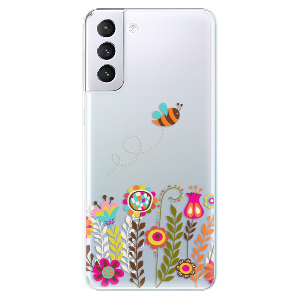 Odolné silikonové pouzdro iSaprio - Bee 01 na mobil Samsung Galaxy S21 Plus 5G (Odolný silikonový kryt, obal, pouzdro iSaprio - Bee 01 na mobilní telefon Samsung Galaxy S21+ 5G)