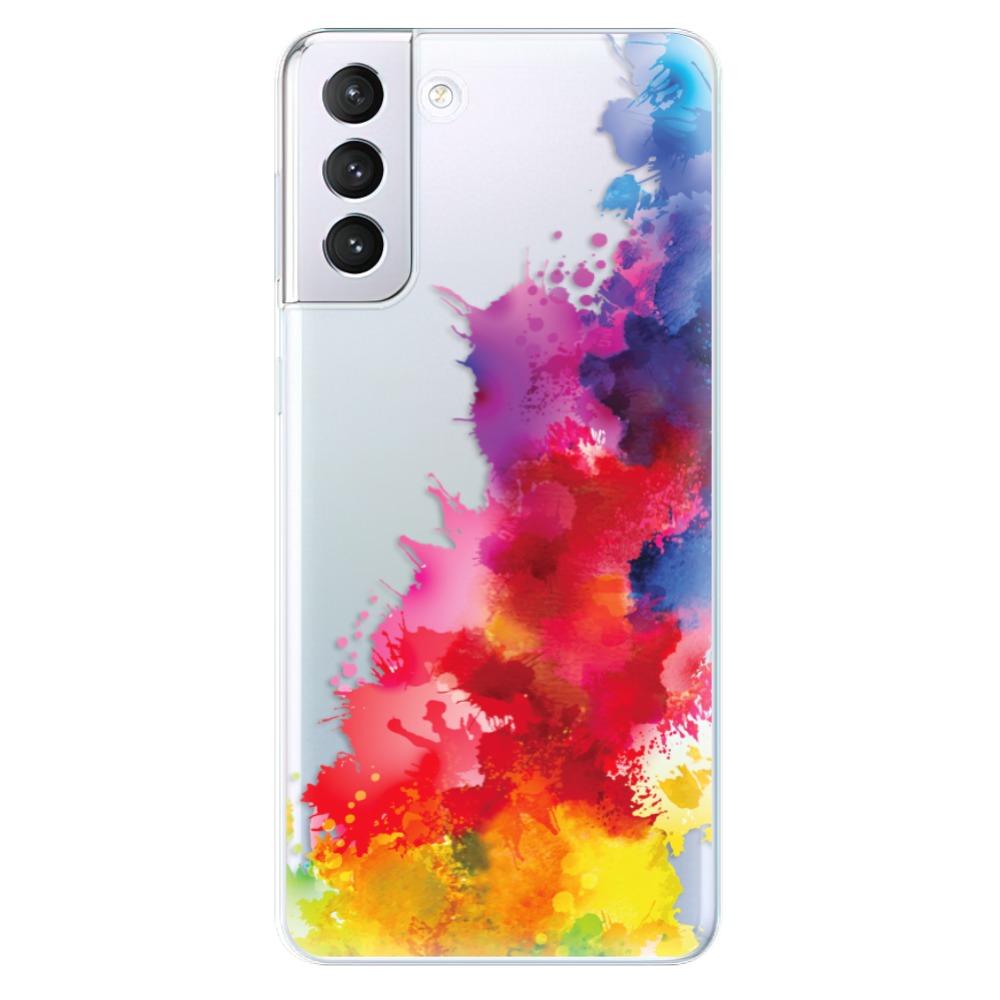 Odolné silikonové pouzdro iSaprio - Color Splash 01 na mobil Samsung Galaxy S21 Plus 5G (Odolný silikonový kryt, obal, pouzdro iSaprio - Color Splash 01 na mobilní telefon Samsung Galaxy S21+ 5G)
