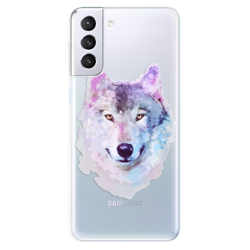 Odolné silikonové pouzdro iSaprio - Wolf 01 na mobil Samsung Galaxy S21 Plus 5G (Odolný silikonový kryt, obal, pouzdro iSaprio - Wolf 01 na mobilní telefon Samsung Galaxy S21+ 5G)