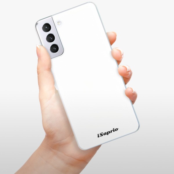 Silikonové pouzdro iSaprio - Samsung Galaxy S21 Plus 5G - 4Pure bílé