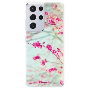 Odolné silikonové pouzdro iSaprio - Blossom 01 na mobil Samsung Galaxy S21 Ultra 5G