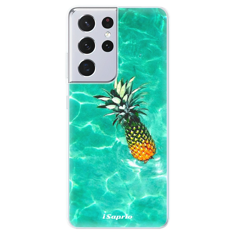Odolné silikonové pouzdro iSaprio - Pineapple 10 - Samsung Galaxy S21 Ultra