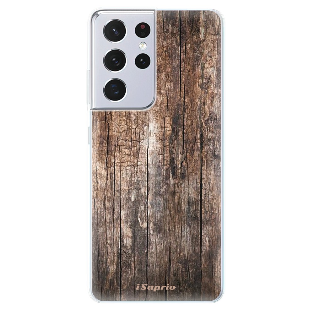 Odolné silikonové pouzdro iSaprio - Wood 11 - Samsung Galaxy S21 Ultra