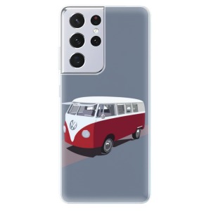Odolné silikonové pouzdro iSaprio - VW Bus na mobil Samsung Galaxy S21 Ultra 5G