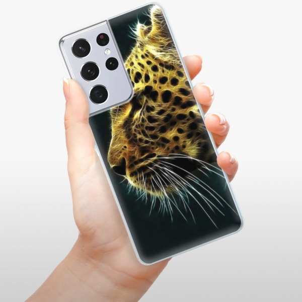 Silikonové pouzdro iSaprio - Samsung Galaxy S21 Ultra 5G - Gepard 02