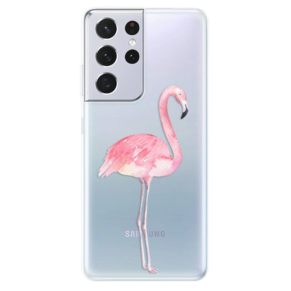 Odolné silikonové pouzdro iSaprio - Flamingo 01 - Samsung Galaxy S21 Ultra