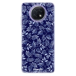 Odolné silikonové pouzdro iSaprio - Blue Leaves 05 na mobil Xiaomi Redmi Note 9T 5G