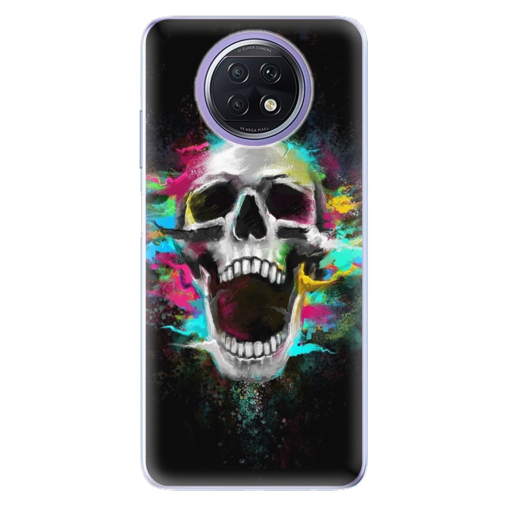 Odolné silikonové pouzdro iSaprio - Skull in Colors - Xiaomi Redmi Note 9T