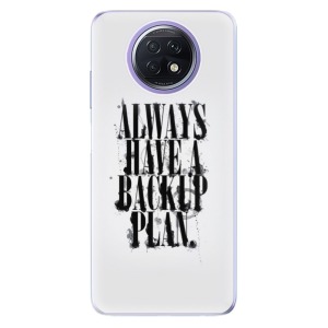 Odolné silikonové pouzdro iSaprio - Backup Plan na mobil Xiaomi Redmi Note 9T 5G