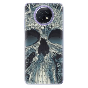 Odolné silikonové pouzdro iSaprio - Abstract Skull na mobil Xiaomi Redmi Note 9T 5G