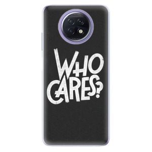 Odolné silikonové pouzdro iSaprio - Who Cares na mobil Xiaomi Redmi Note 9T 5G