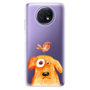 Odolné silikonové pouzdro iSaprio - Dog And Bird na mobil Xiaomi Redmi Note 9T 5G