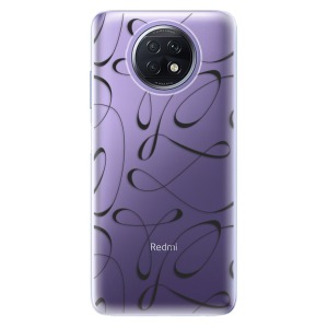Odolné silikonové pouzdro iSaprio - Fancy - black na mobil Xiaomi Redmi Note 9T 5G