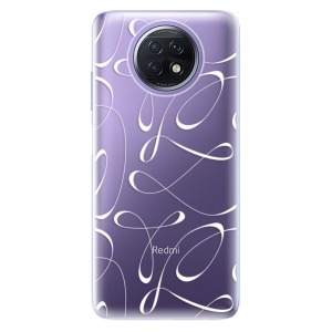 Odolné silikonové pouzdro iSaprio - Fancy - white na mobil Xiaomi Redmi Note 9T 5G