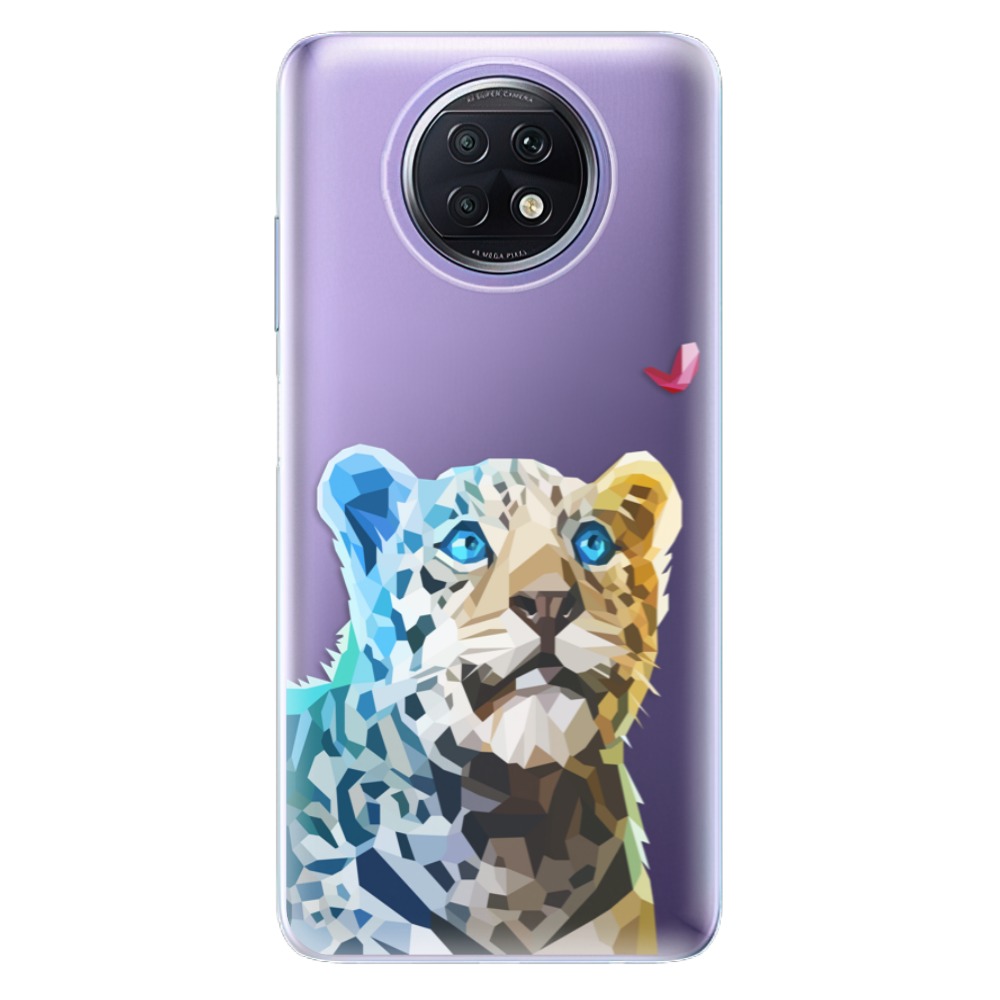 Odolné silikonové pouzdro iSaprio - Leopard With Butterfly - Xiaomi Redmi Note 9T