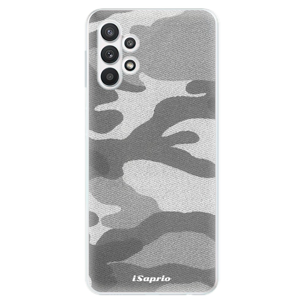Odolné silikonové pouzdro iSaprio - Gray Camuflage 02 - Samsung Galaxy A32