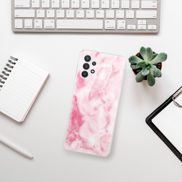 Silikonové pouzdro iSaprio - Samsung Galaxy A32 LTE - RoseMarble 16