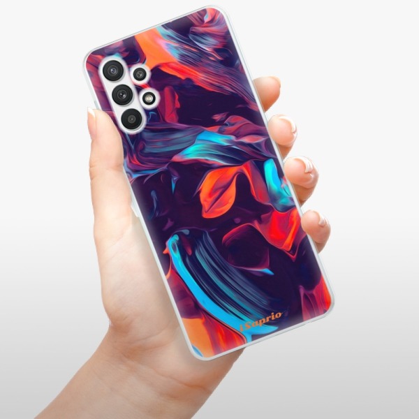 Silikonové pouzdro iSaprio - Samsung Galaxy A32 LTE - Color Marble 19