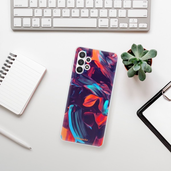 Silikonové pouzdro iSaprio - Samsung Galaxy A32 LTE - Color Marble 19