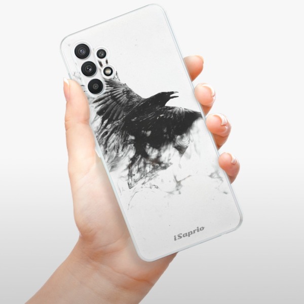 Silikonové pouzdro iSaprio - Samsung Galaxy A32 LTE - Dark Bird 01