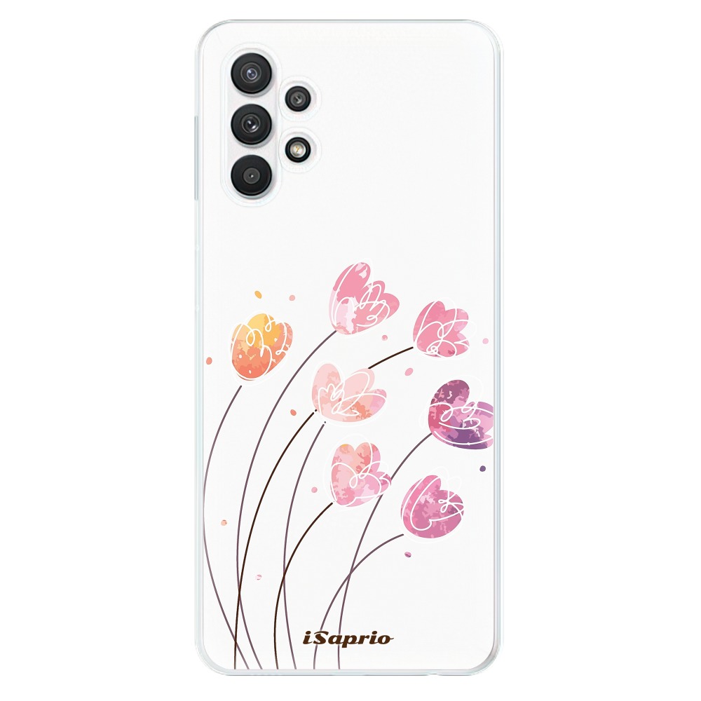 Odolné silikonové pouzdro iSaprio - Flowers 14 - Samsung Galaxy A32