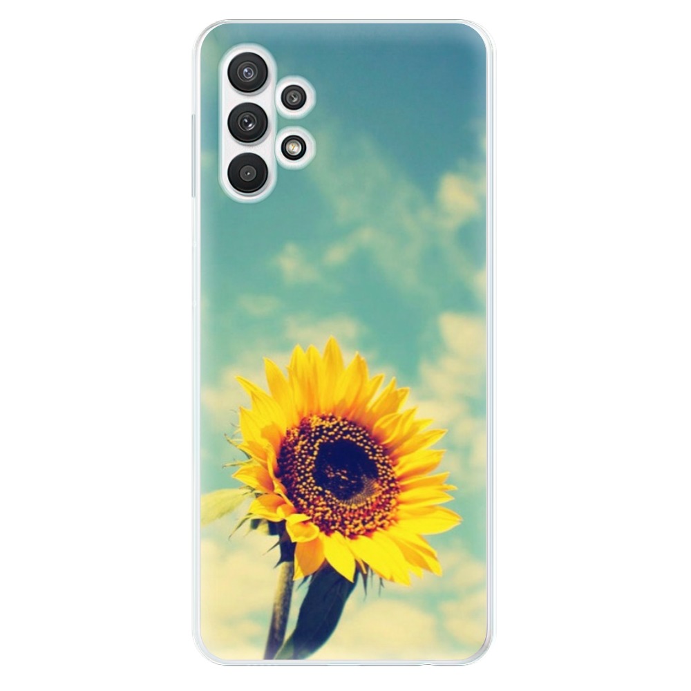 Odolné silikonové pouzdro iSaprio - Sunflower 01 na mobil Samsung Galaxy A32 LTE (Odolný silikonový obal, kryt, pouzdro iSaprio - Sunflower 01 na mobilní telefon Samsung Galaxy A32 LTE)