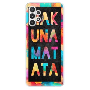 Silikonové pouzdro iSaprio - Samsung Galaxy A32 LTE - Hakuna Matata 01