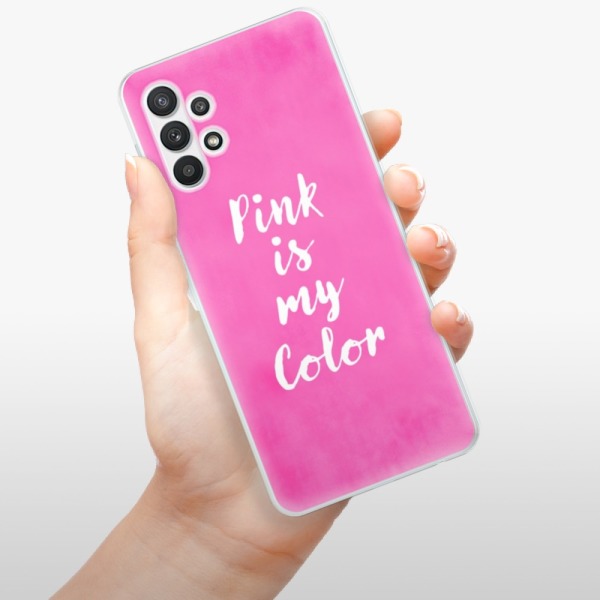 Silikonové pouzdro iSaprio - Samsung Galaxy A32 LTE - Pink is my color