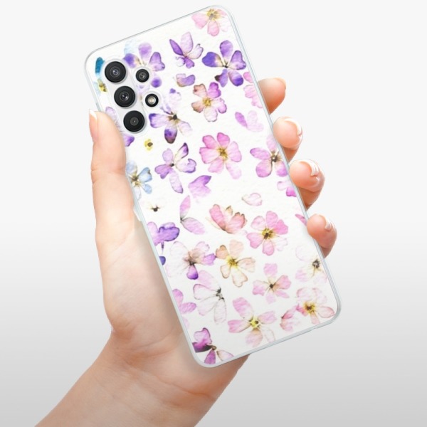 Silikonové pouzdro iSaprio - Samsung Galaxy A32 LTE - Wildflowers
