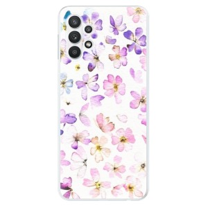 Silikonové pouzdro iSaprio - Samsung Galaxy A32 LTE - Wildflowers