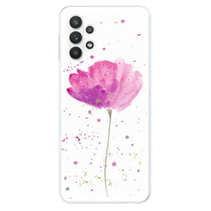 Silikonové pouzdro iSaprio - Samsung Galaxy A32 LTE - Poppies