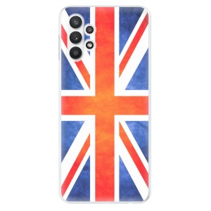 Odolné silikonové pouzdro iSaprio - UK Flag na mobil Samsung Galaxy A32 LTE - výprodej