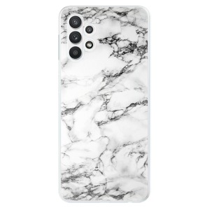 Silikonové pouzdro iSaprio - Samsung Galaxy A32 LTE - White Marble 01