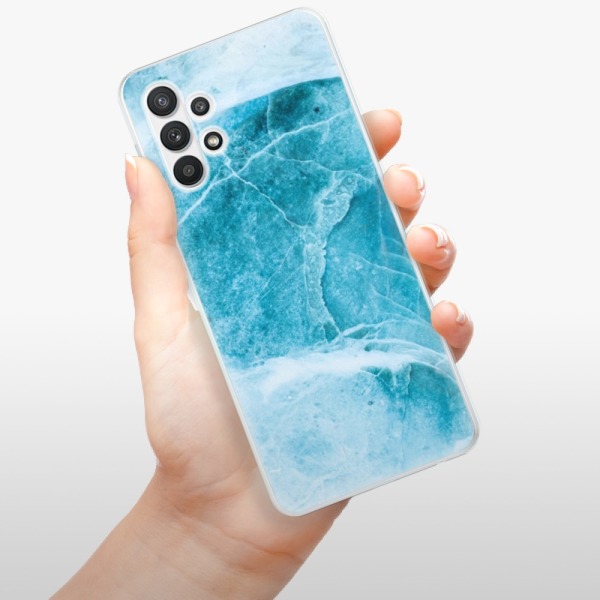 Silikonové pouzdro iSaprio - Samsung Galaxy A32 LTE - Blue Marble