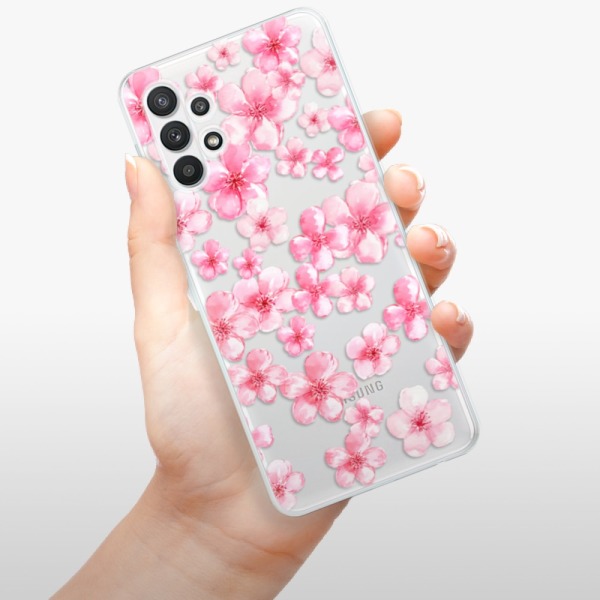 Silikonové pouzdro iSaprio - Samsung Galaxy A32 LTE - Flower Pattern 05