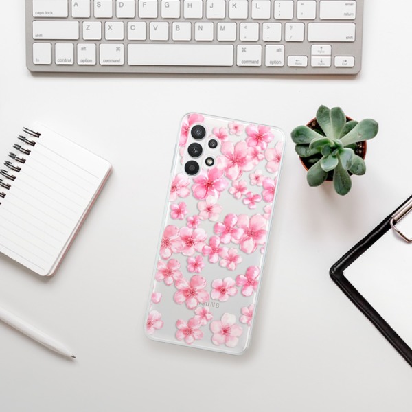 Silikonové pouzdro iSaprio - Samsung Galaxy A32 LTE - Flower Pattern 05