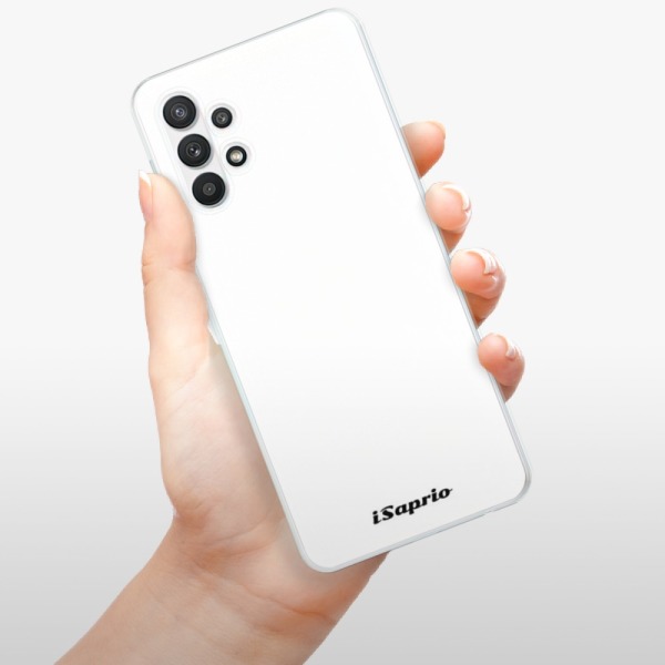 Silikonové pouzdro iSaprio - Samsung Galaxy A32 LTE - 4Pure bílý