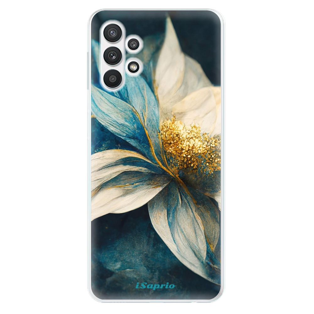 Odolné silikonové pouzdro iSaprio - Blue Petals - Samsung Galaxy A32