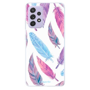 Silikonové pouzdro iSaprio - Samsung Galaxy A52 / A52 5G / A52s 5G - Feather Pattern 10