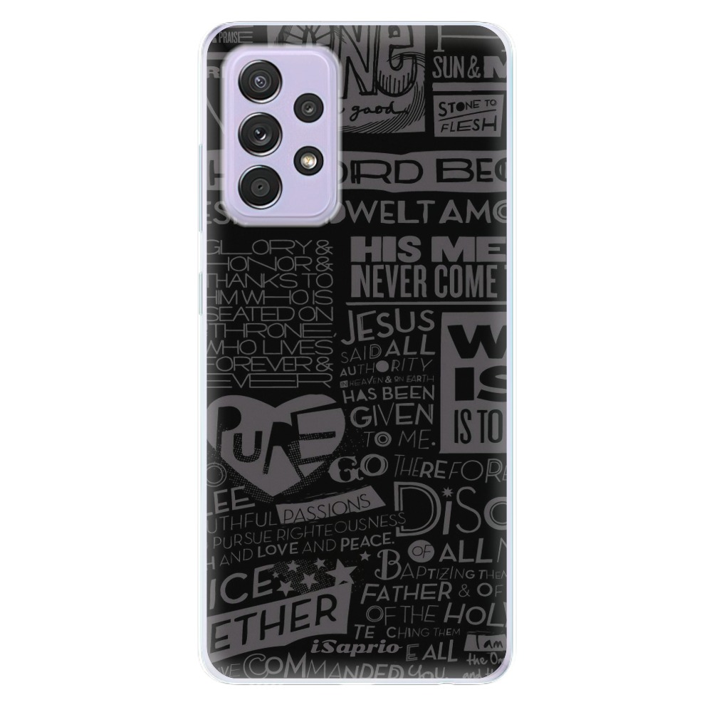 Odolné silikonové pouzdro iSaprio - Text 01 - Samsung Galaxy A52/A52 5G