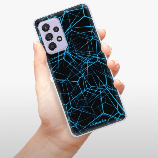 Silikonové pouzdro iSaprio - Samsung Galaxy A52 / A52 5G / A52s 5G - Abstract Outlines 12