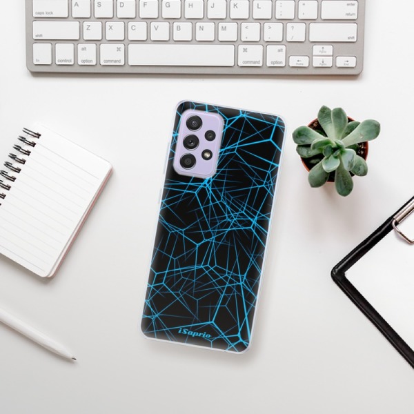 Silikonové pouzdro iSaprio - Samsung Galaxy A52 / A52 5G / A52s 5G - Abstract Outlines 12