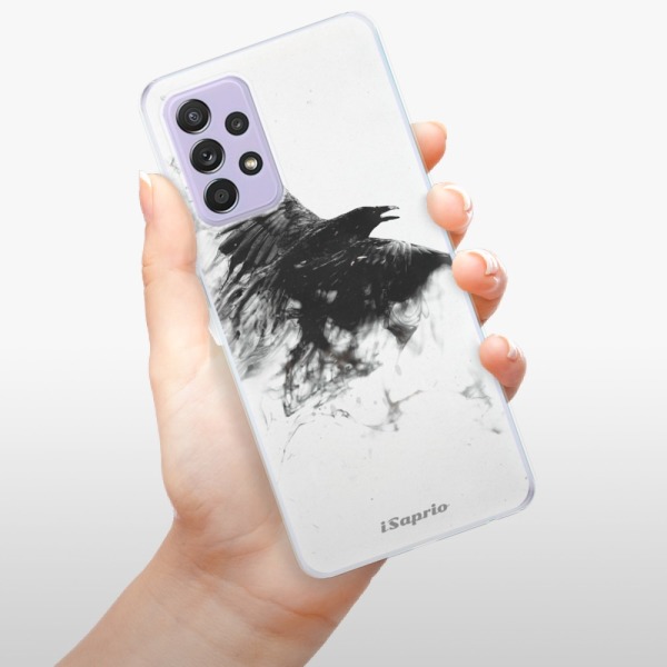 Silikonové pouzdro iSaprio - Samsung Galaxy A52 / A52 5G / A52s 5G - Dark Bird 01