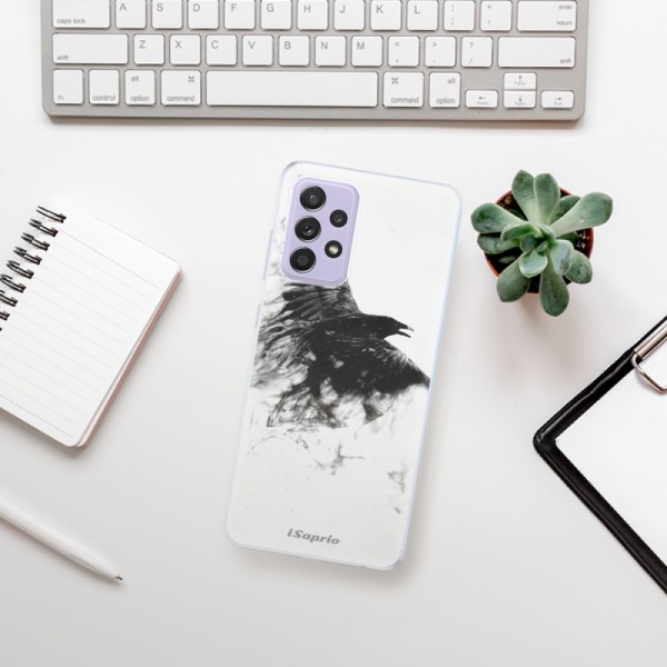 Silikonové pouzdro iSaprio - Samsung Galaxy A52 / A52 5G / A52s 5G - Dark Bird 01