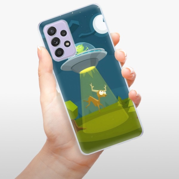 Silikonové pouzdro iSaprio - Samsung Galaxy A52 / A52 5G / A52s 5G - Alien 01