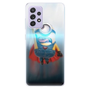 Silikonové pouzdro iSaprio - Samsung Galaxy A52 / A52 5G / A52s 5G - Mimons Superman 02