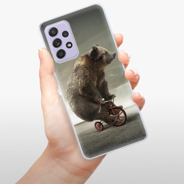 Silikonové pouzdro iSaprio - Samsung Galaxy A52 / A52 5G / A52s 5G - Bear 01