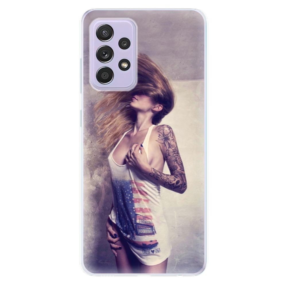 Odolné silikonové pouzdro iSaprio - Girl 01 - Samsung Galaxy A52/A52 5G
